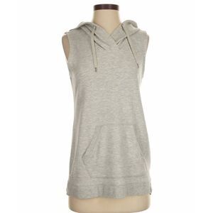 Ralph Lauren LRL Womens Sleeveless Hoodie Performance Shirt Top Pockets XL (16)